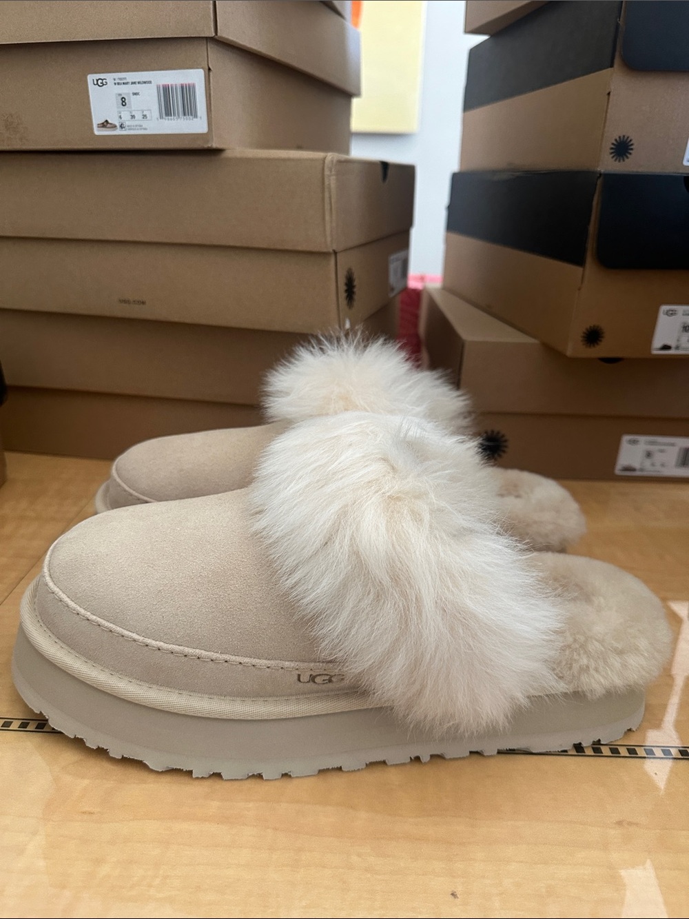 UGG Women's Disquette Chalet Slippers.